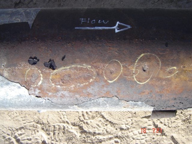 Pipelines — Tennessee Gas Pipeline — dent & corrosion integrity